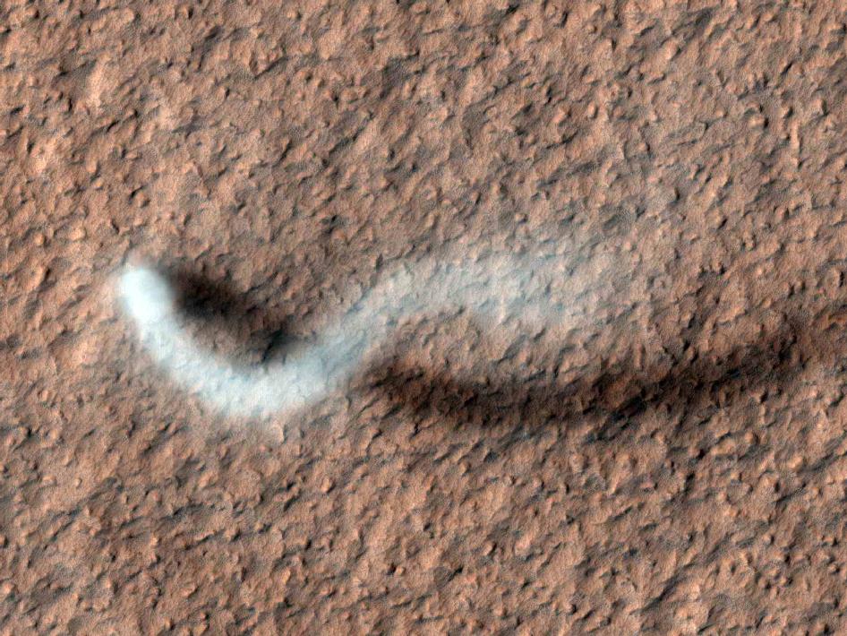 NASA Recreates Huge Mars Twister in 3-D Video